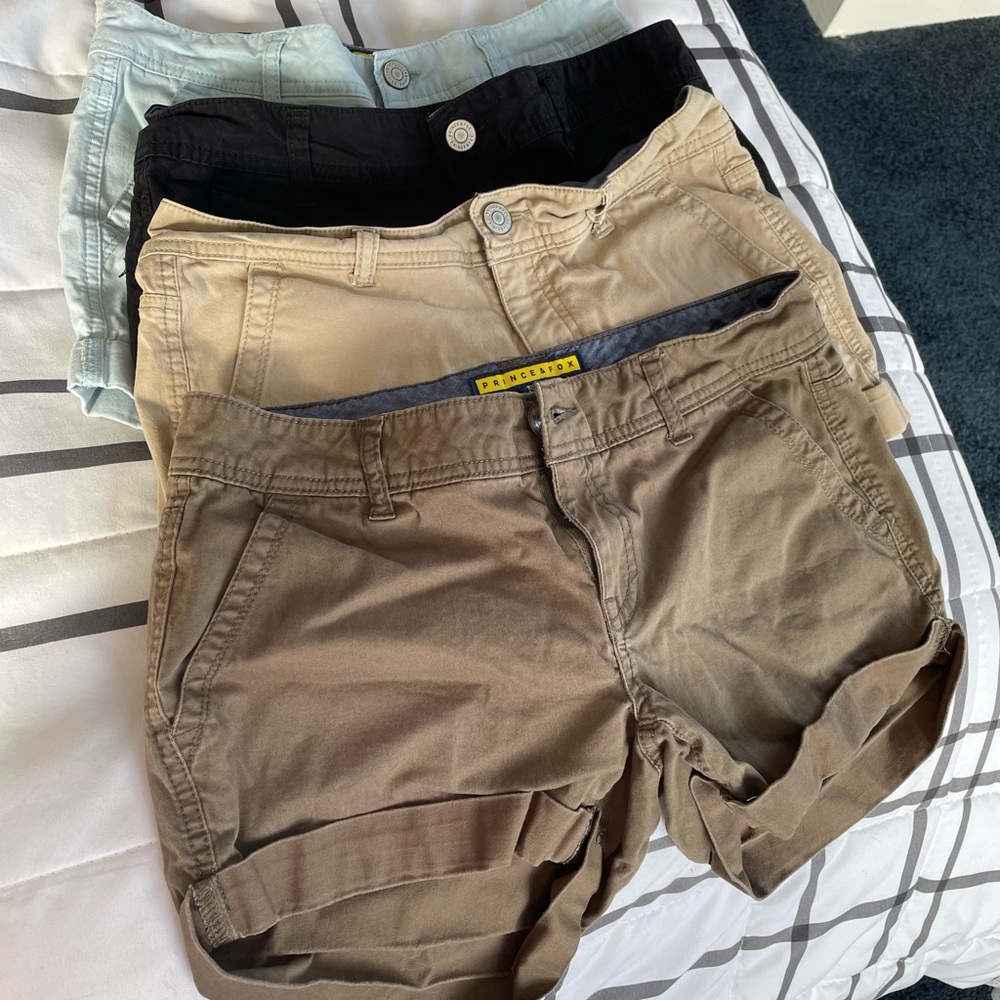 3 pairs of shorts. Size 2